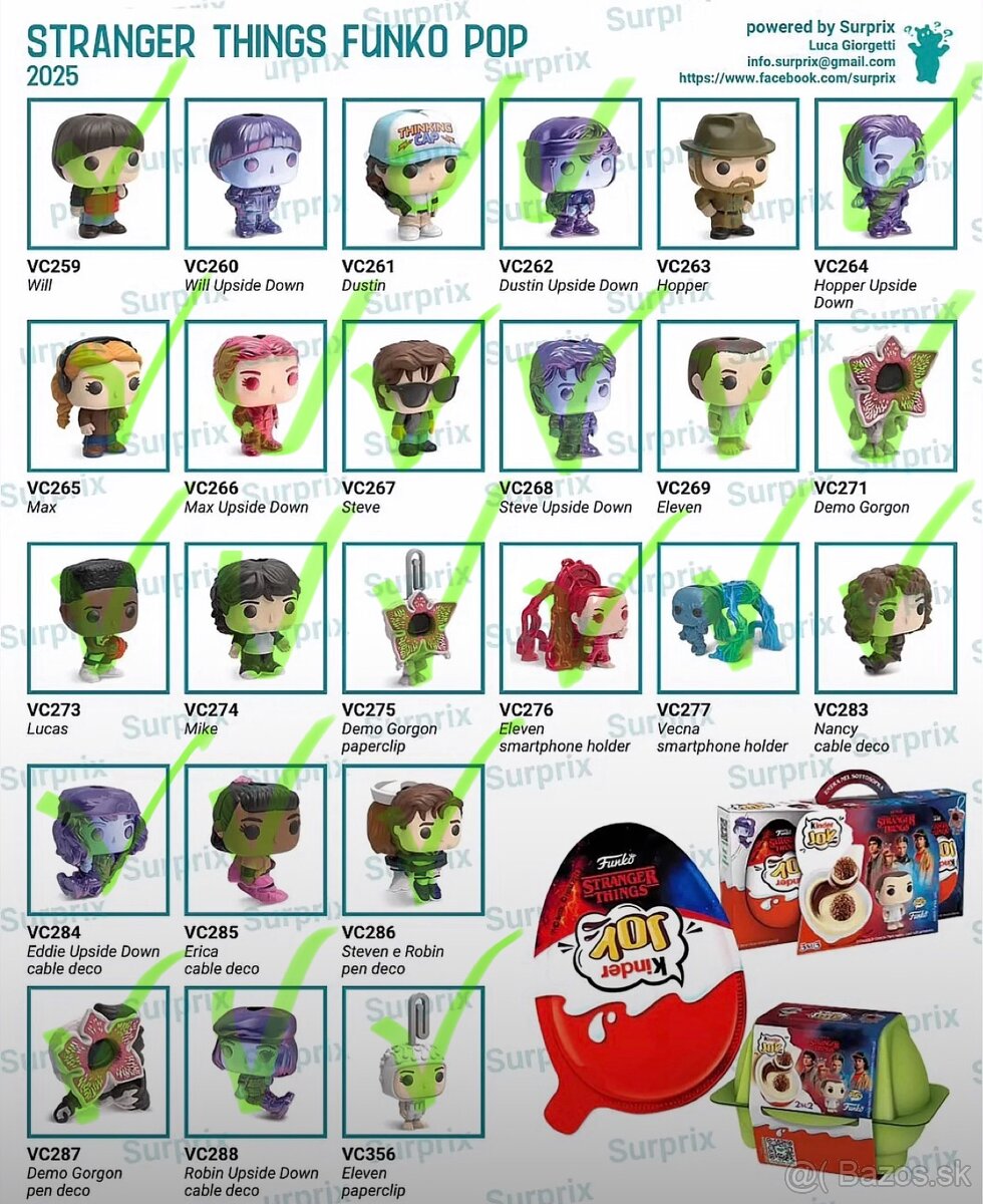 Stranger Things Kinder Joy - 2