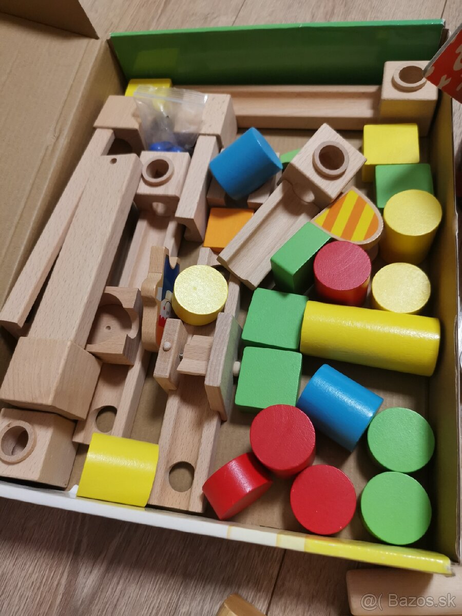 Balik drevenych hraciek do 3.rokov - 2