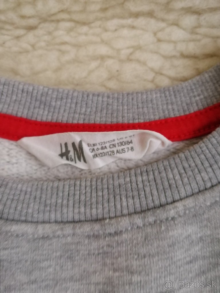 Krásna mikina H&M 122/128 - 2