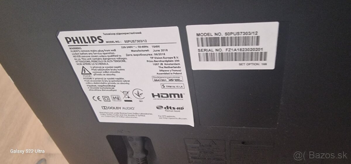 Philips 50pus73003/12 - 2