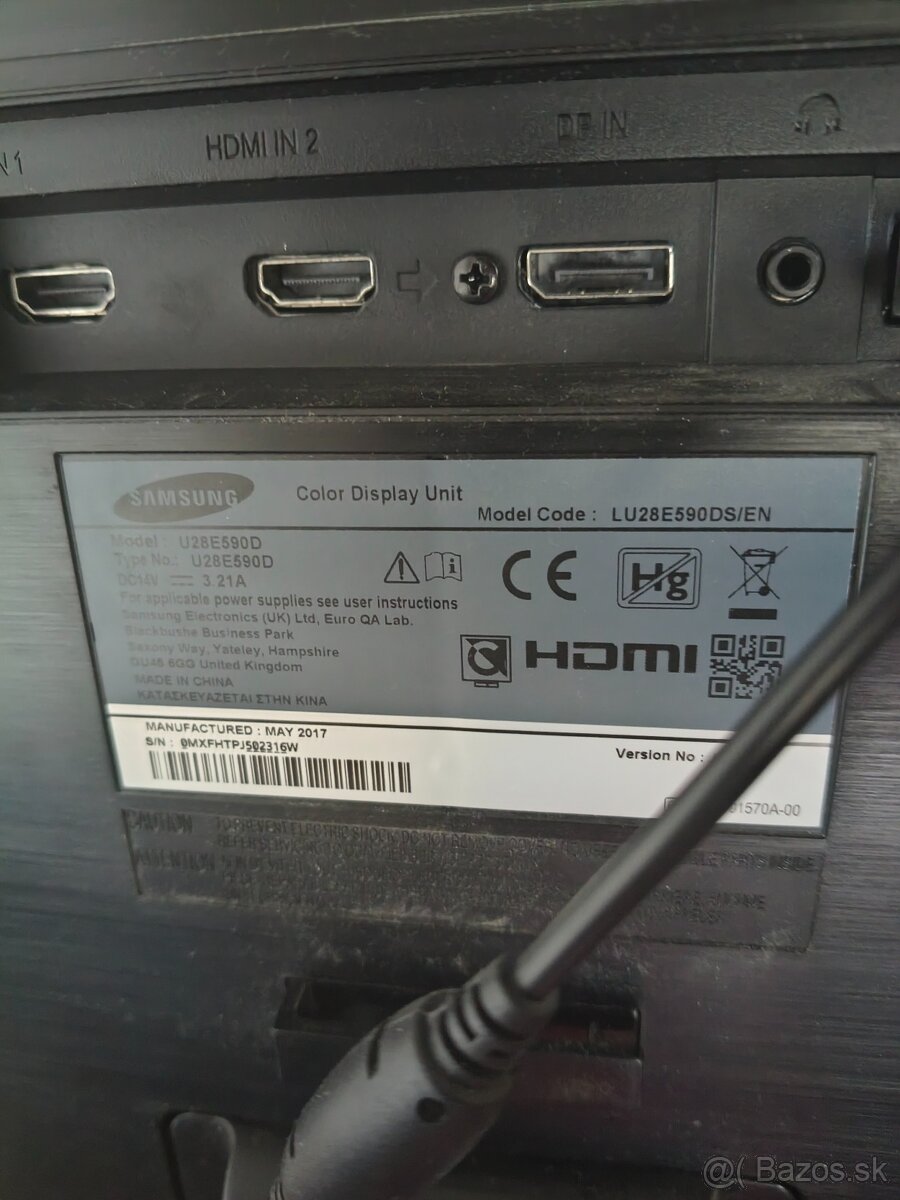 Samsung 28 4K UE590 - 2