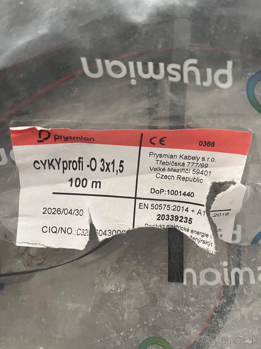 Kábel CYKY - 2