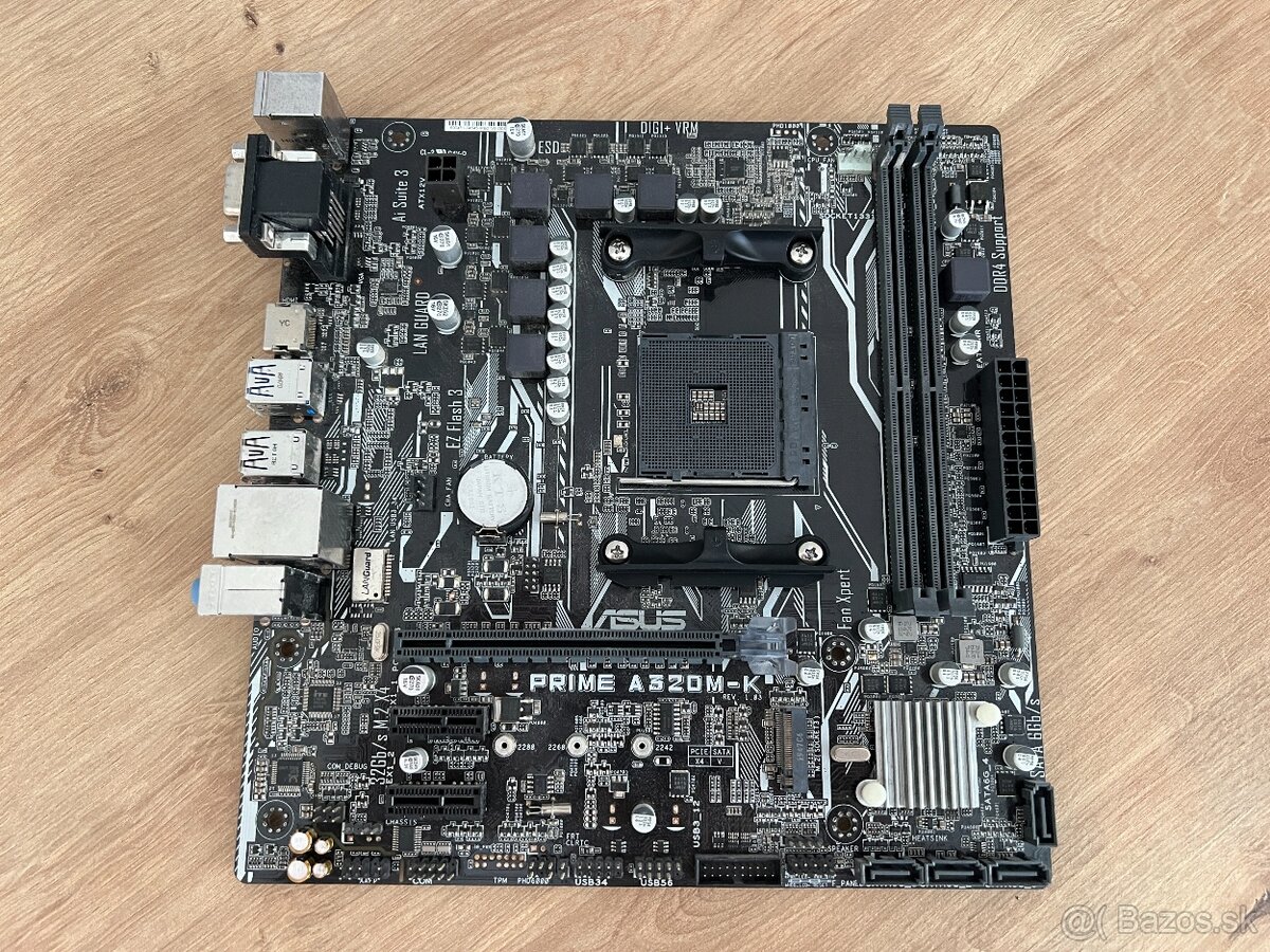 Základná doska ASUS PRIME A320M-K (pätica AM4) - 2