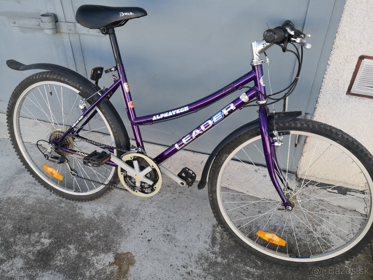 damsky bicykel velkosť 18 par krát použitý Leaderfox - 2