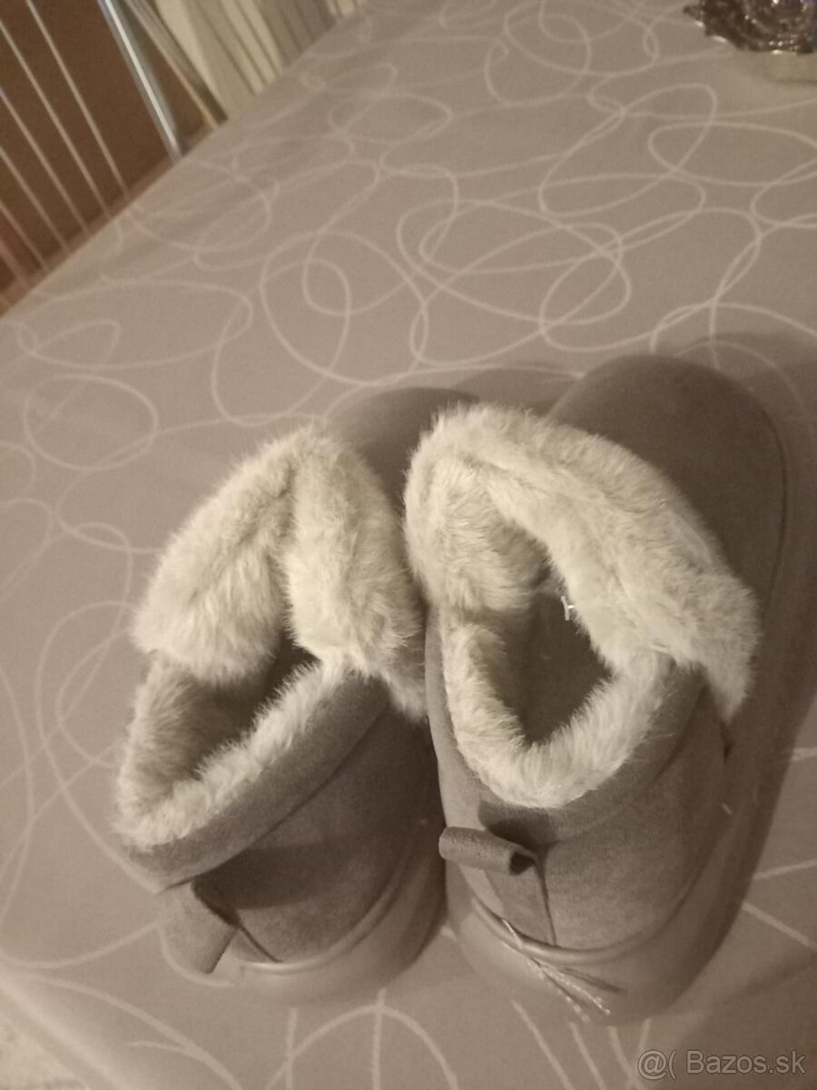 Teplé papučky - 2