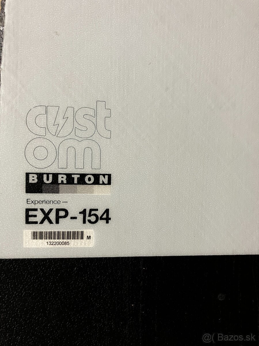 Snowboard Burton Custom Experience 154 cm. - 2