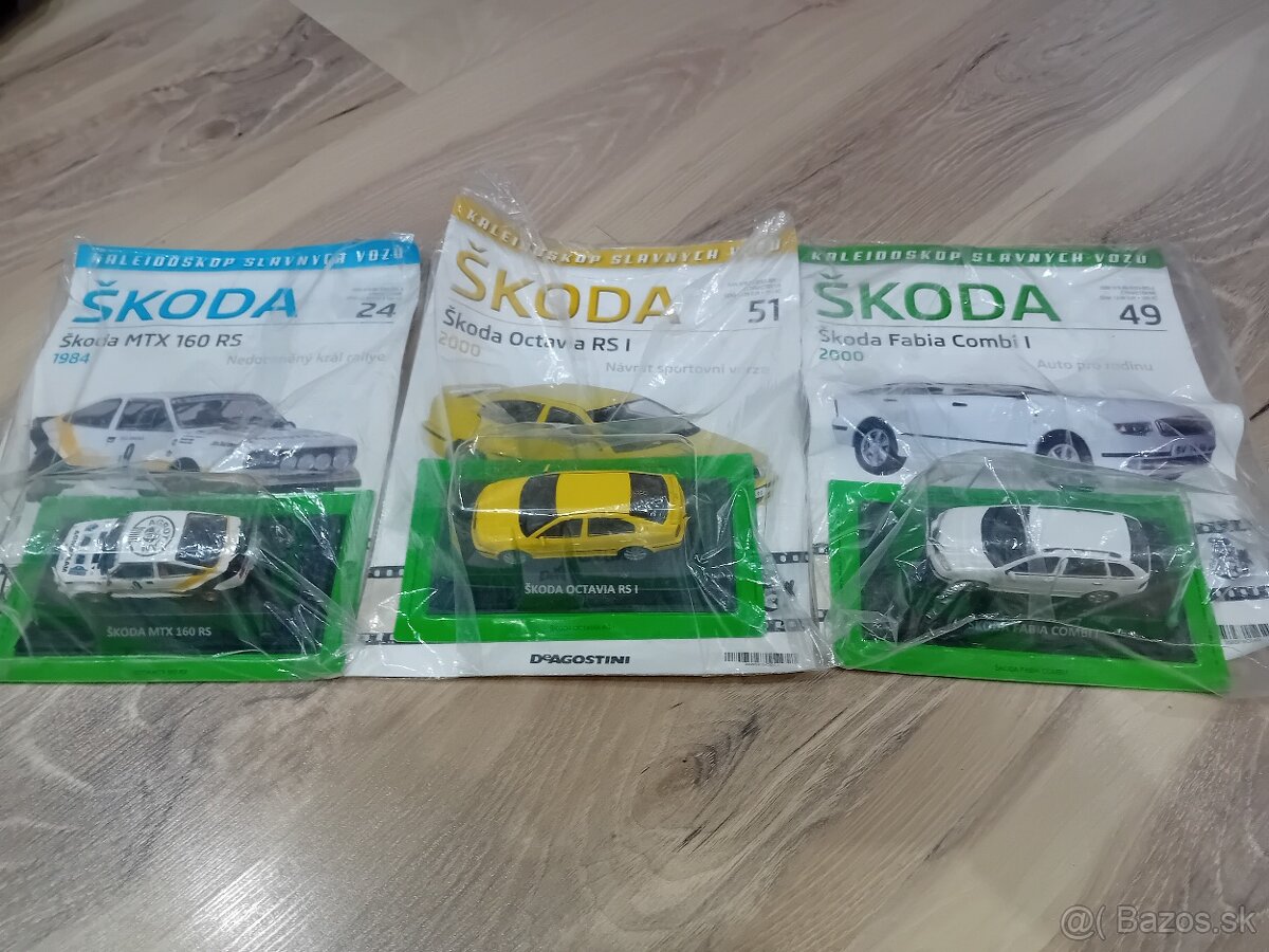 Skoda kaleidoskop modely - 2