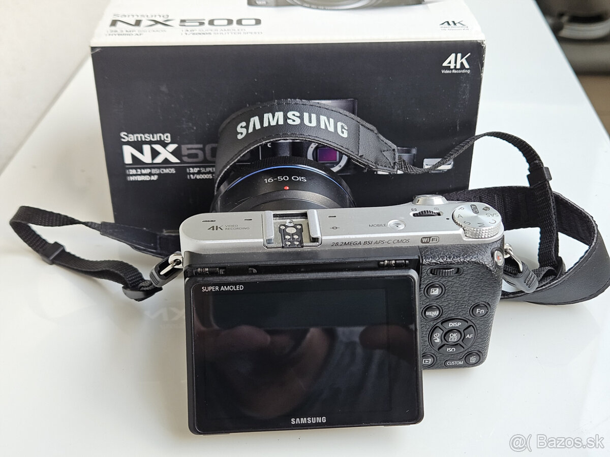 Samsung NX500 + objektív 16-50 PZ - 2
