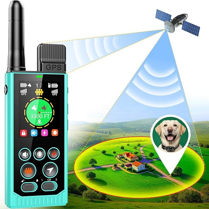 GPS satelitný neviditeľný plot pre psov 3 v 1 :Easehope D27T - 2