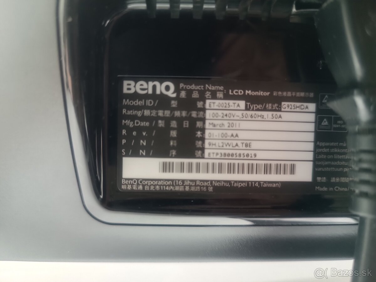 Monitor benq - 2