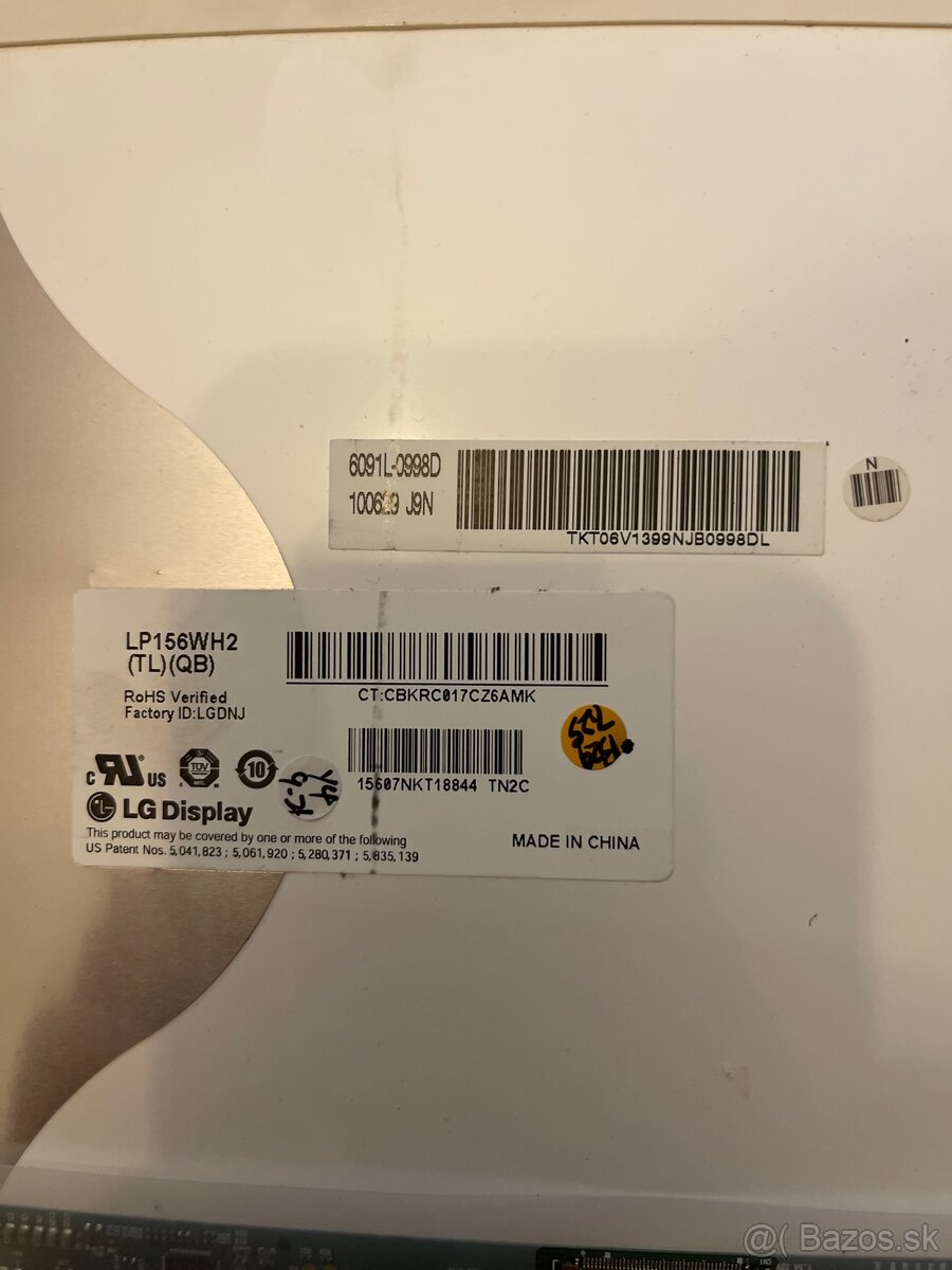 LCD panel LP156WH2 (TL)(QB) - 2