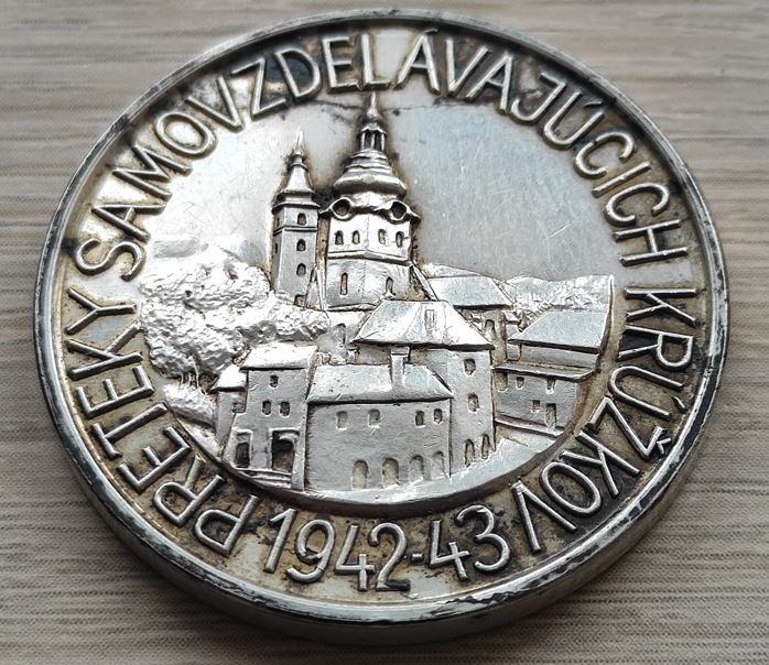 Medaila - Slovenský štát striebro RRR - 2