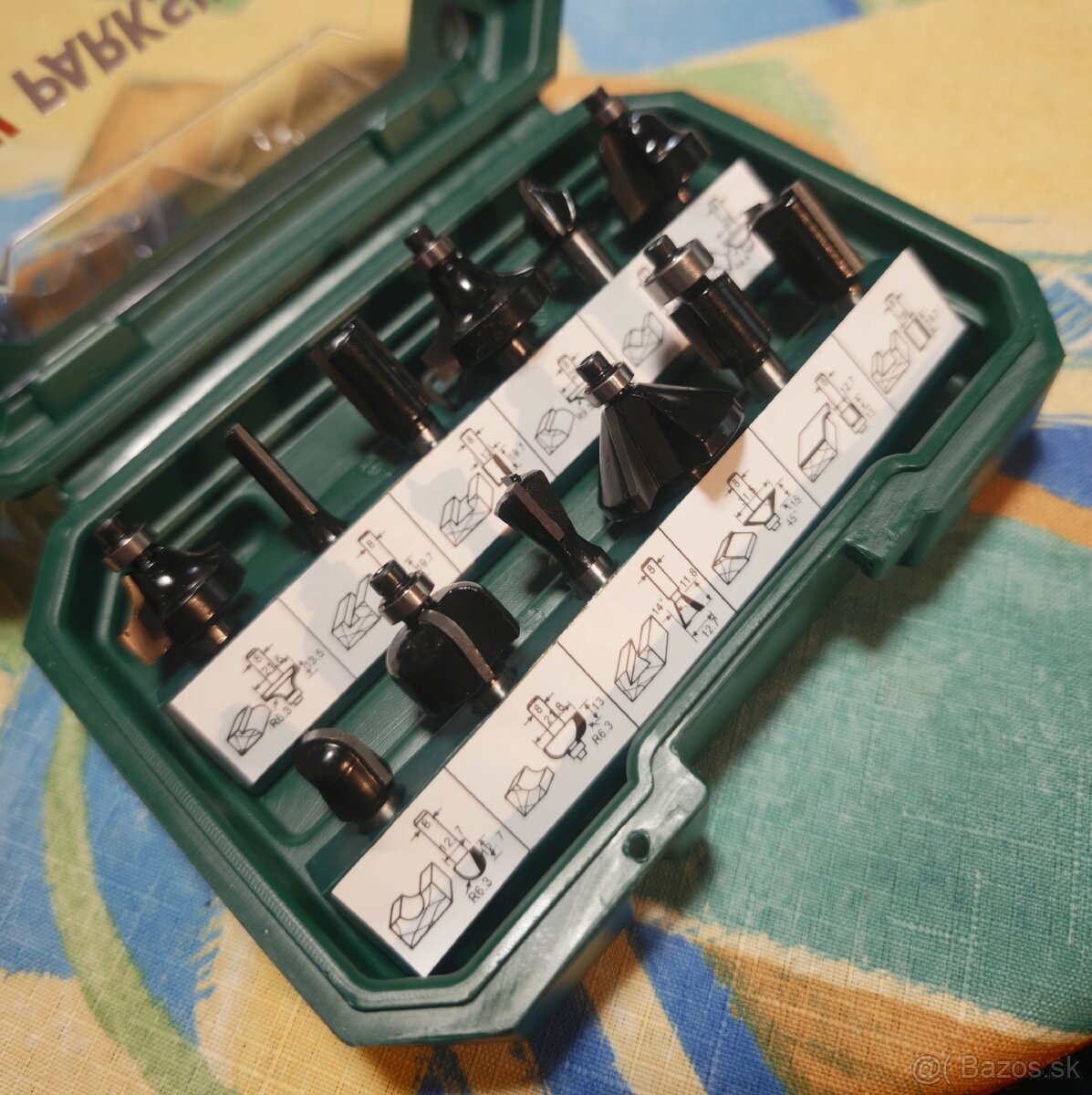 Sada frézovacích bitov - 2
