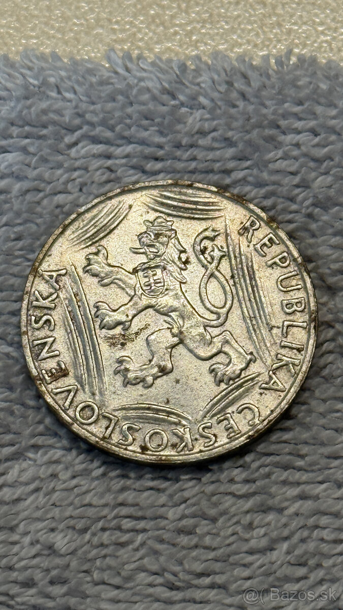 Stříbrná mince 100 Kčs 1948 – 30. výročí vzniku ČSR (14 g, 3 - 2