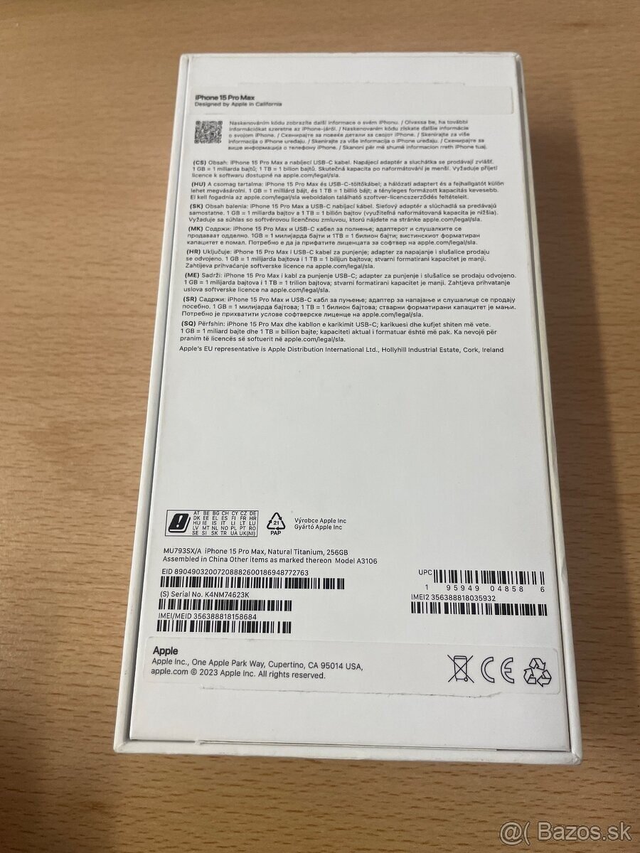 IPHONE 15 PRO MAX 256GB NATURAL TITANIUM - 2