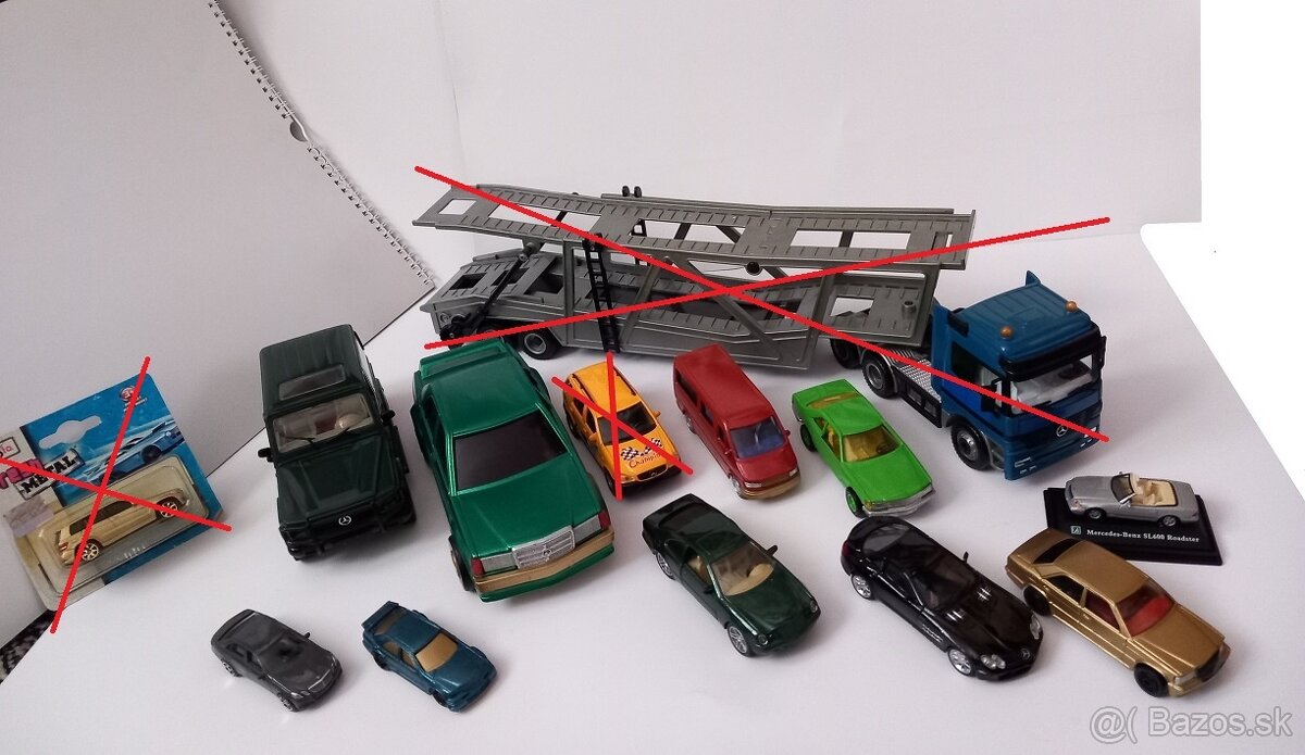 Zbierka modelov Mercedes Benz - 2