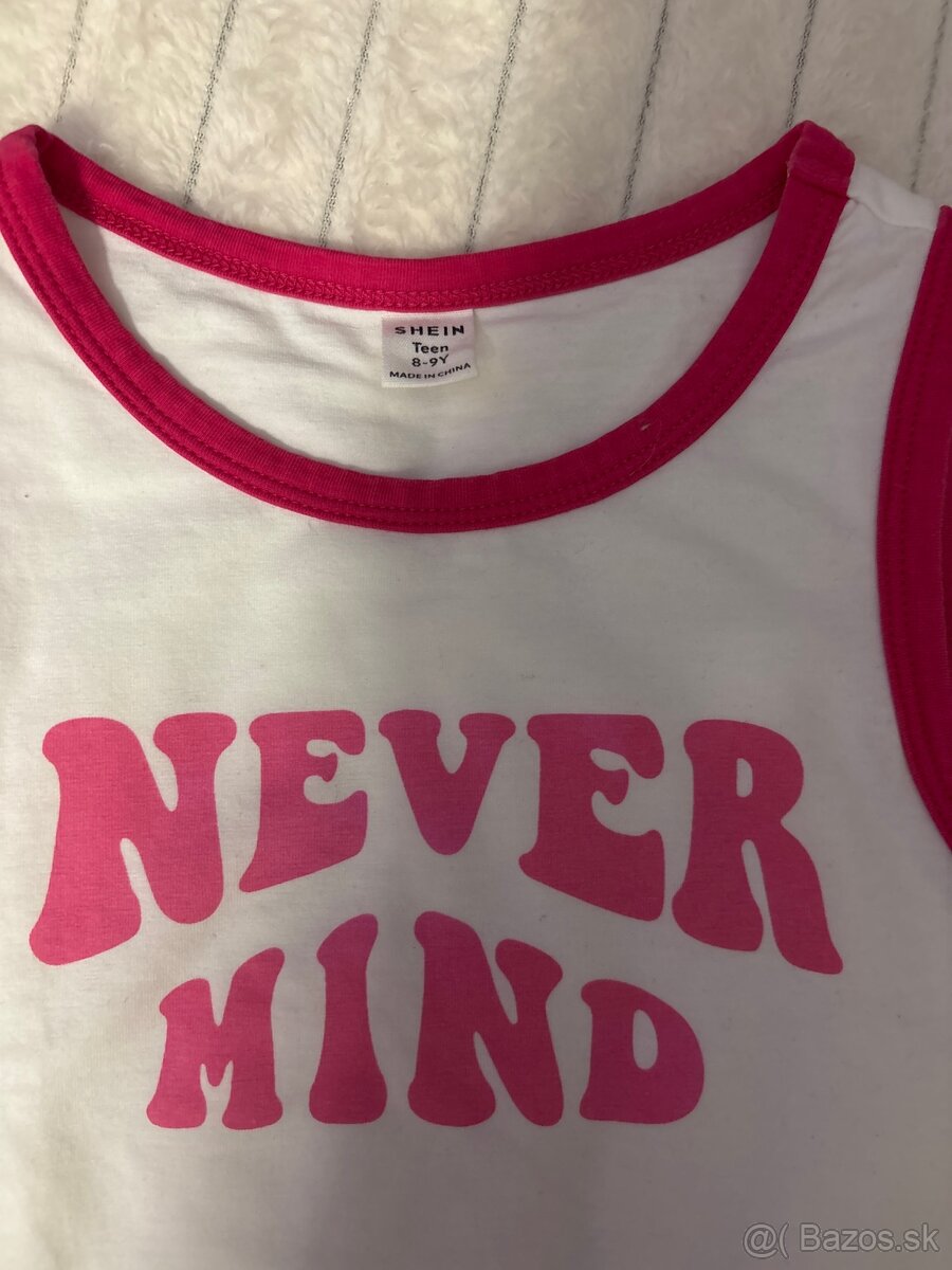 Detsky ružový top - 2