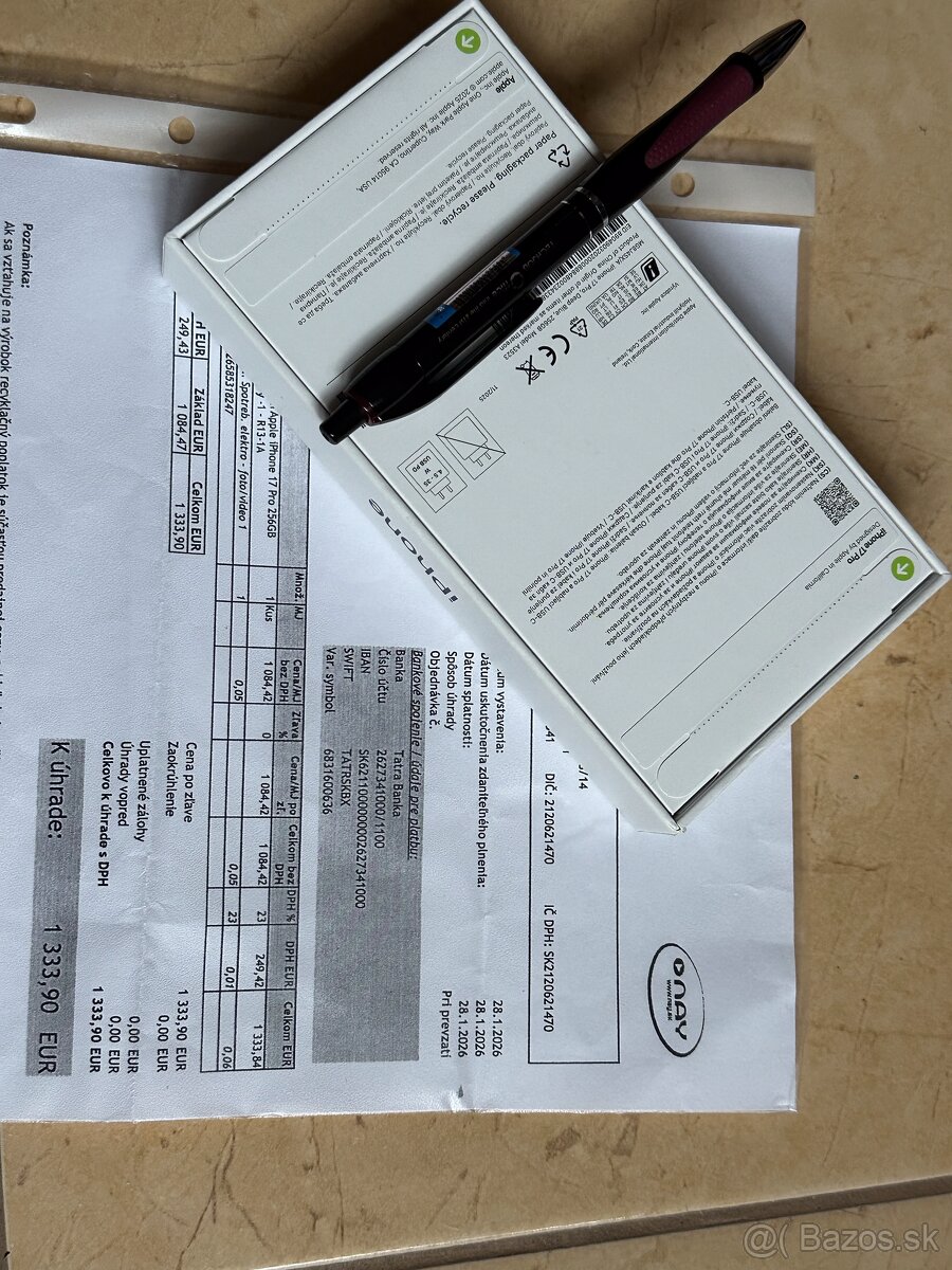 Apple iPhone 17 Pro Deep Blue 256g ‼️nerozbaleny novy ‼️ - 2