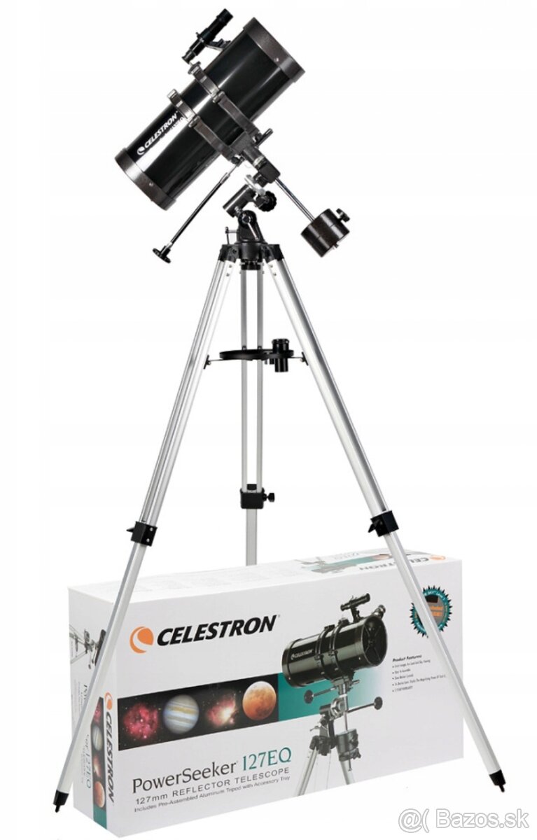 Astronomický ďalekohľad Celestron PowerSeeker 127 EQ - 2
