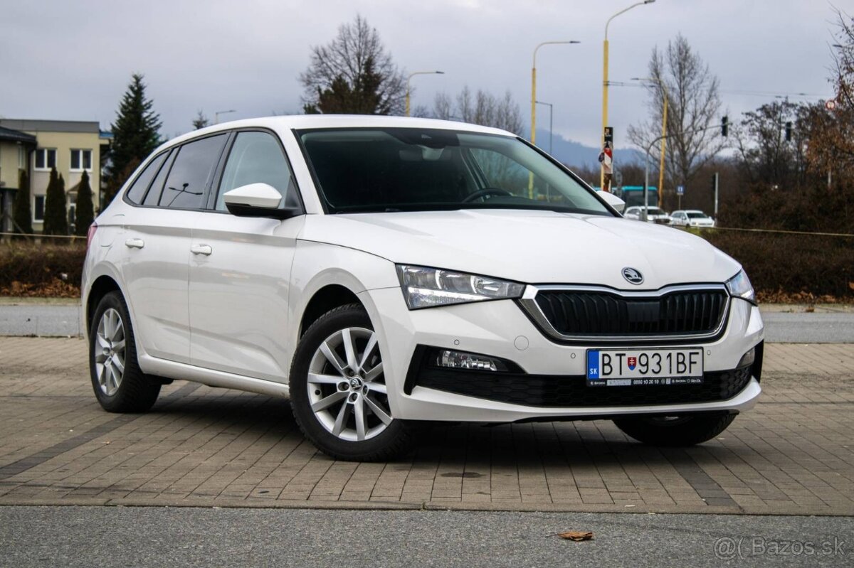 Škoda Scala 1.0TSI V ZÁRUKE 2021 - 2