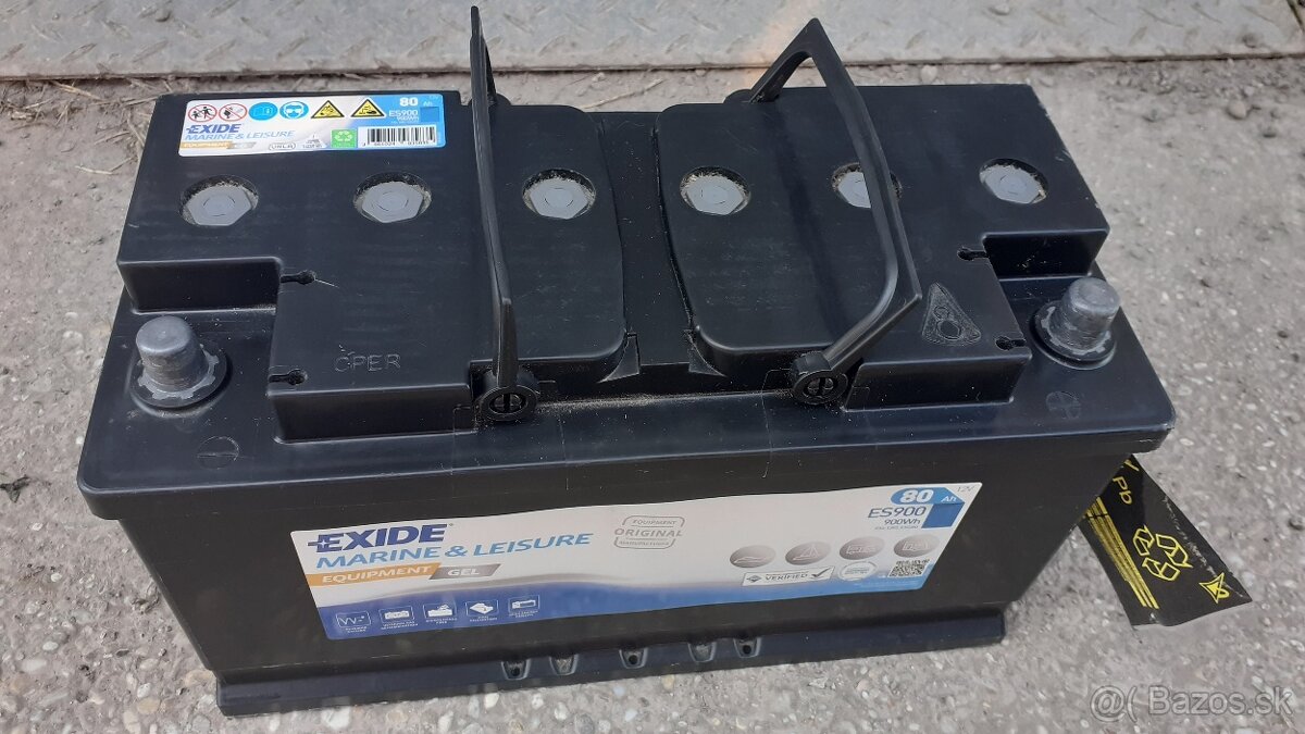 Gelova autobateria 80 ah - 2