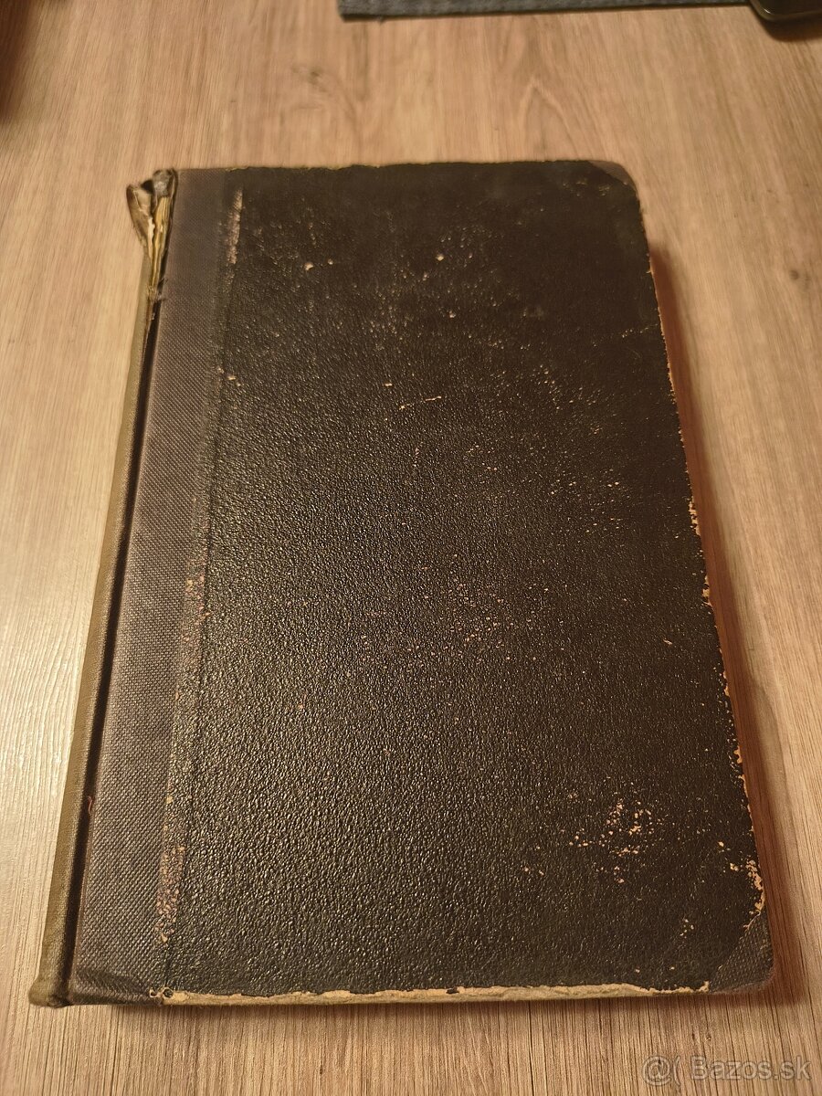 Starožitná Kniha 1874 - 2