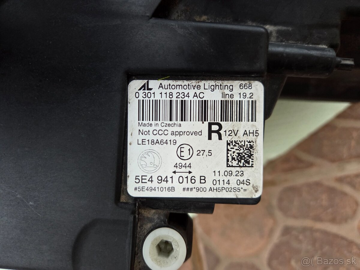 Svetlomet led škoda octavia 4 - 2