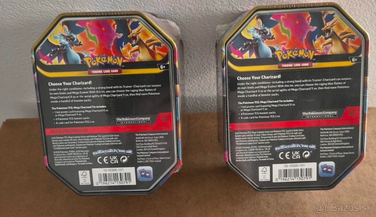 Pokémon TCG mega charizard ex tin - 2