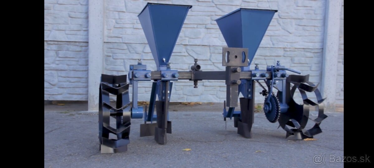 Sejačka STV-2 pre jednoosý traktor – presná sejačka - 2