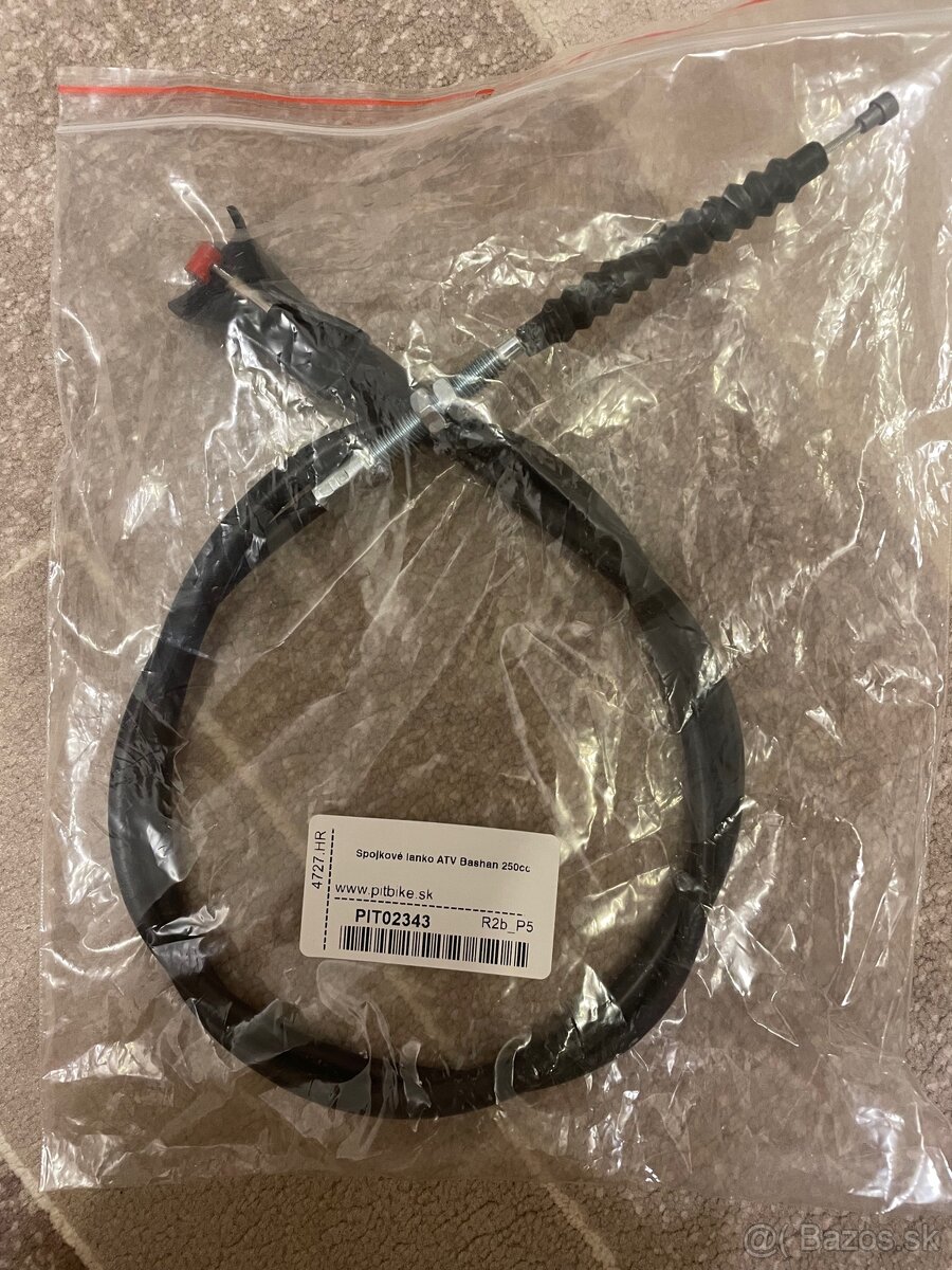 Predám spojkové lanko na atv bashan 250cc - 2