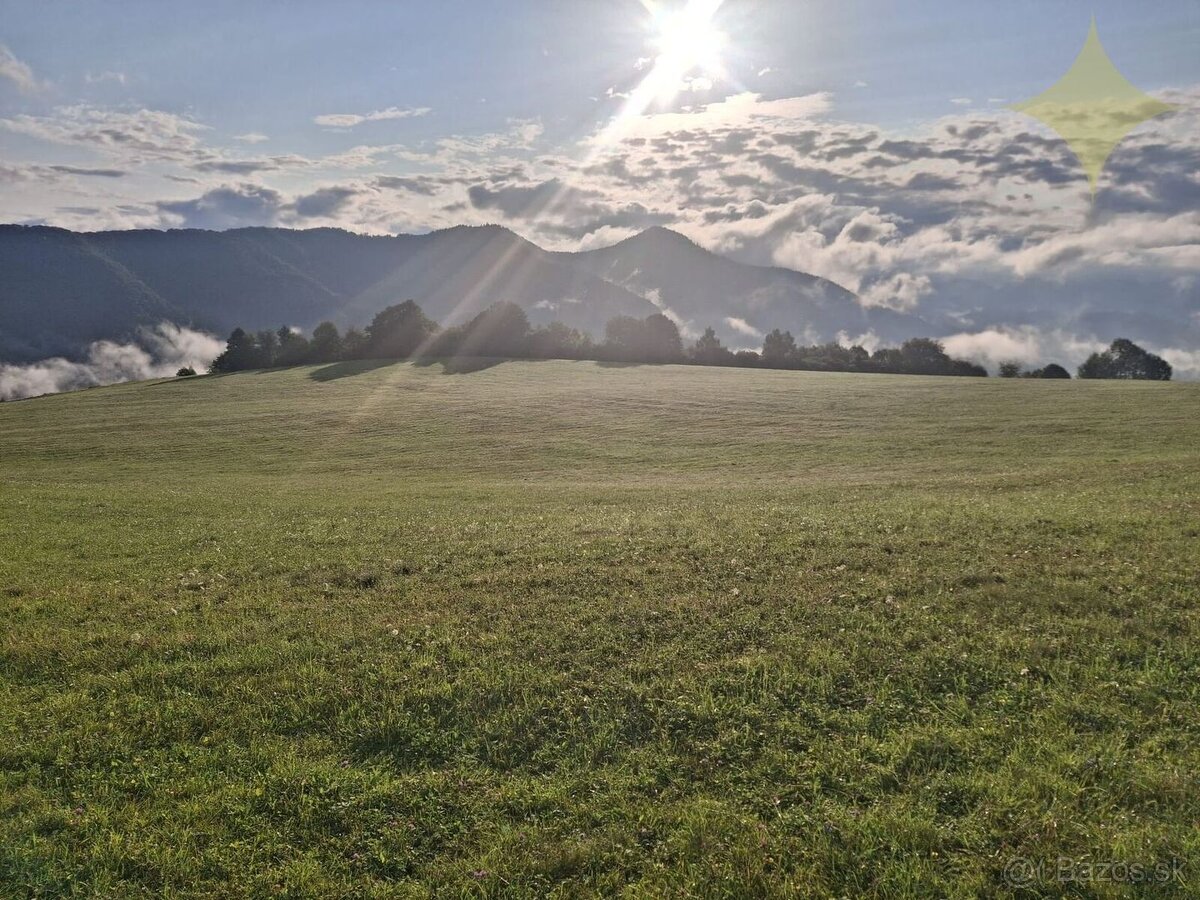 Pozemok 2400 m2 / samota s výhľadom / možnosť výstavby - 2
