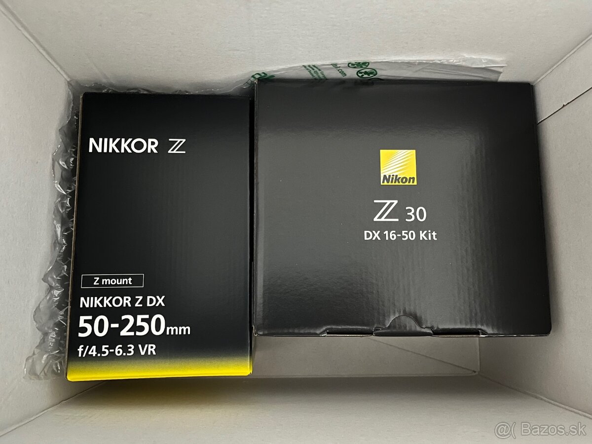 Nikon Z30 + Nikkor DX 16-50mm + 20-250mm - nový - 2