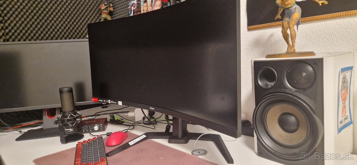 Monitor 34" iiyama G-Master GCB3481WQSU-B1 v záruke - 2