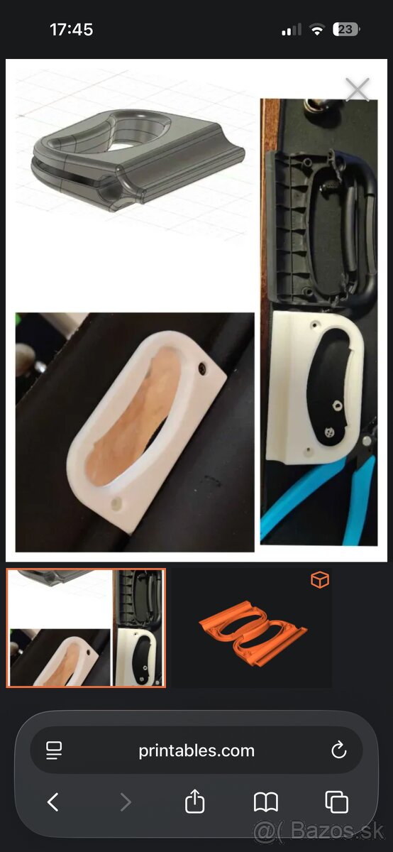 BMW e46 e36 e39 e30 diely 3D tlač - 2