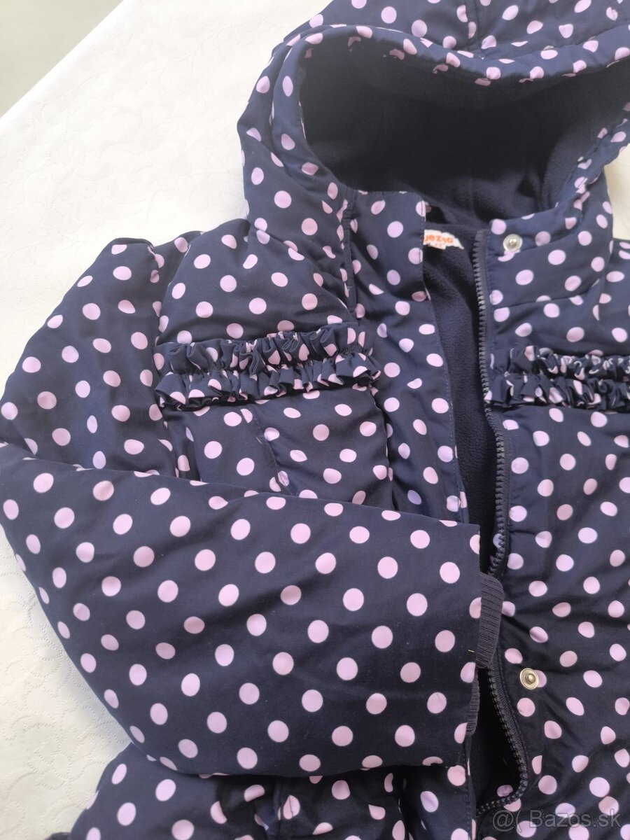 Teplá dievčenská bunda - 2