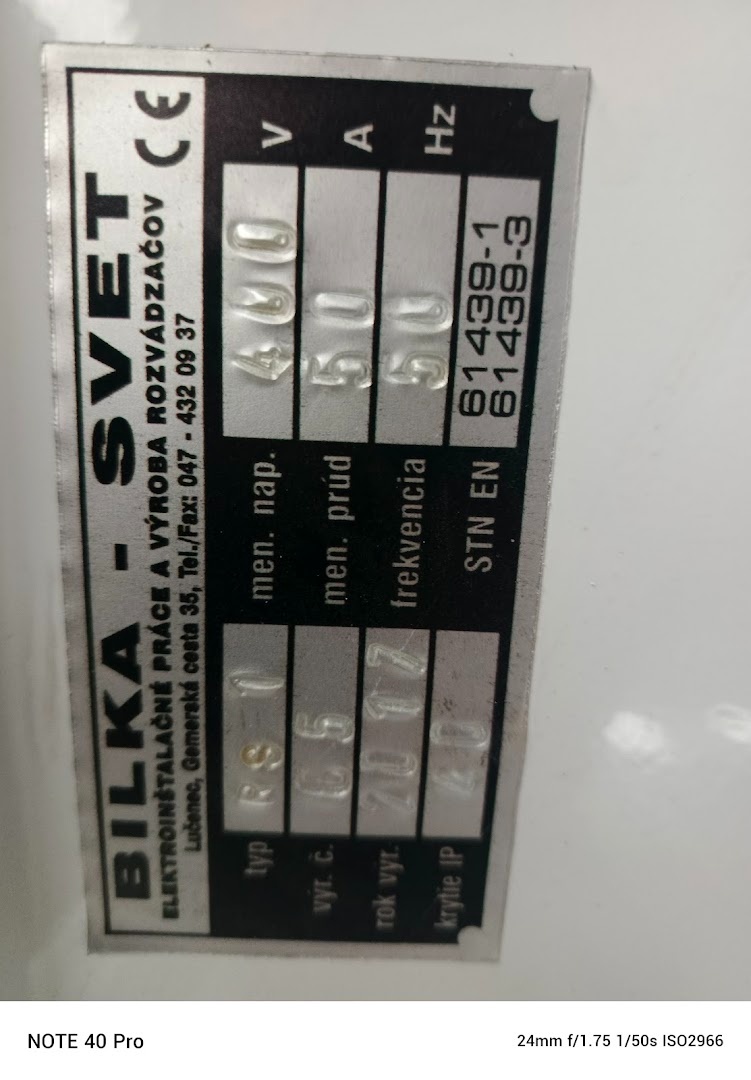 Rozvodna skriňa - 2