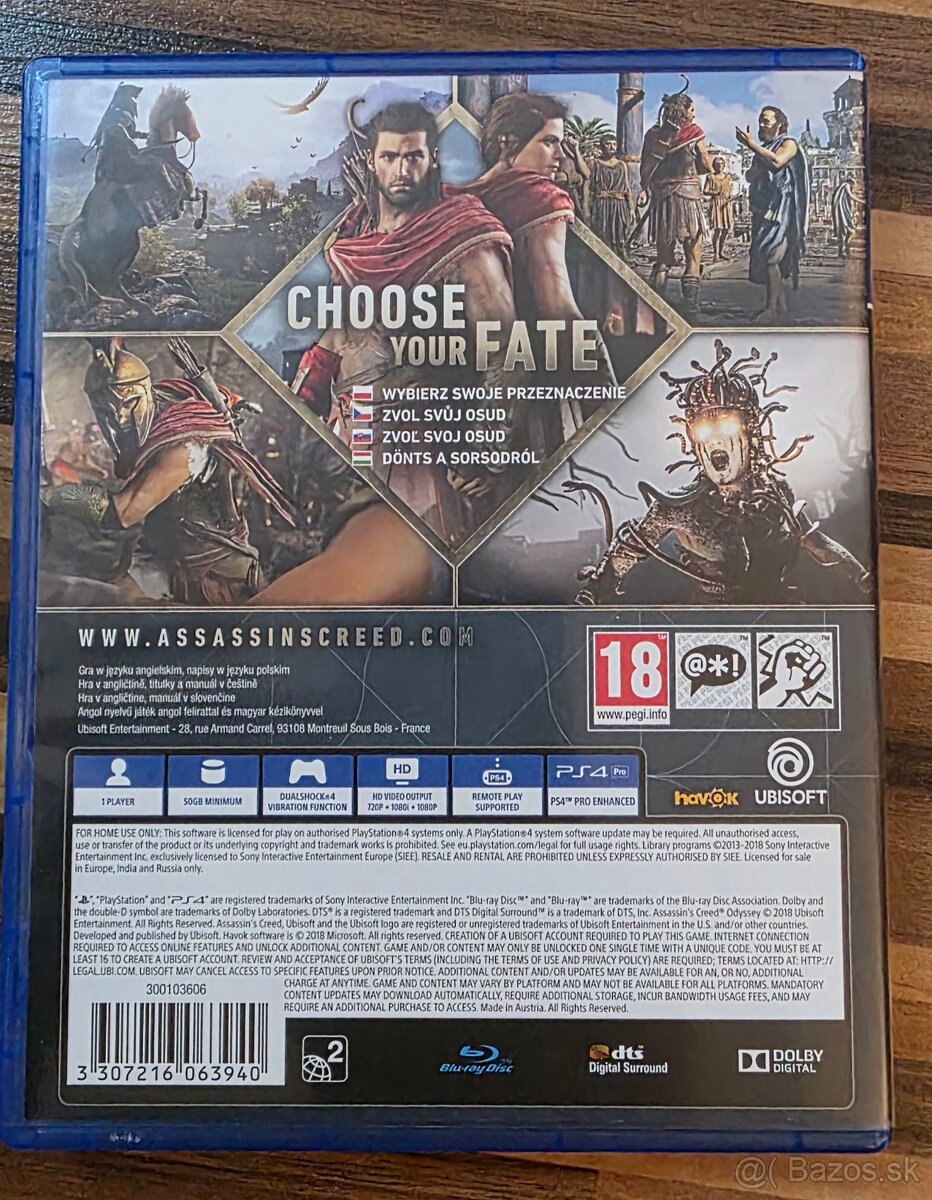 Predam hru Assassins creed odyssey na PS4 - 2