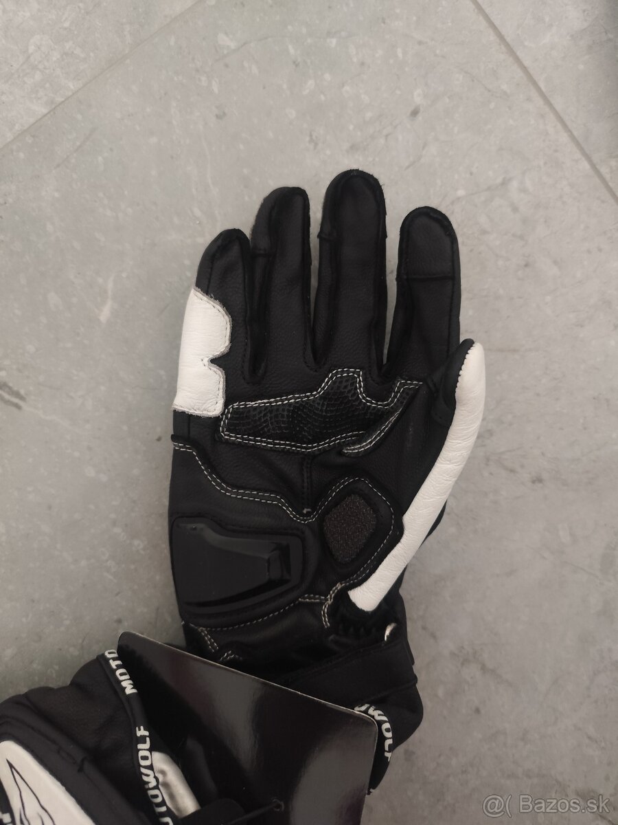 Moto rukavice zn. Motowolf - 2
