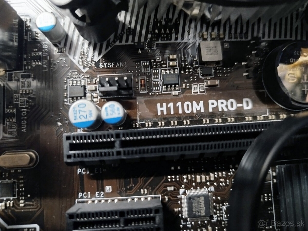 doska MSI H110M PRO-D + Intel Pentium G4600 - 2