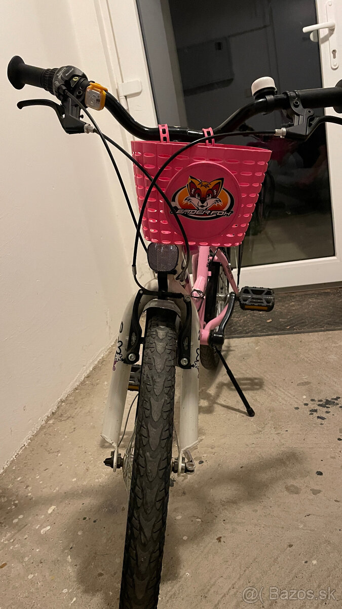 Detský bicykel Leader Fox 20" – ružový - 2