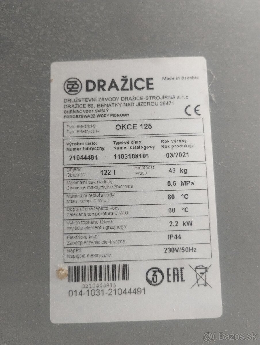 Bojler Dražice - 2