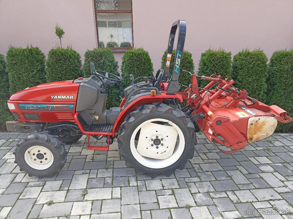 Japonský malotraktor Yanmar AF222 4x4 - 2