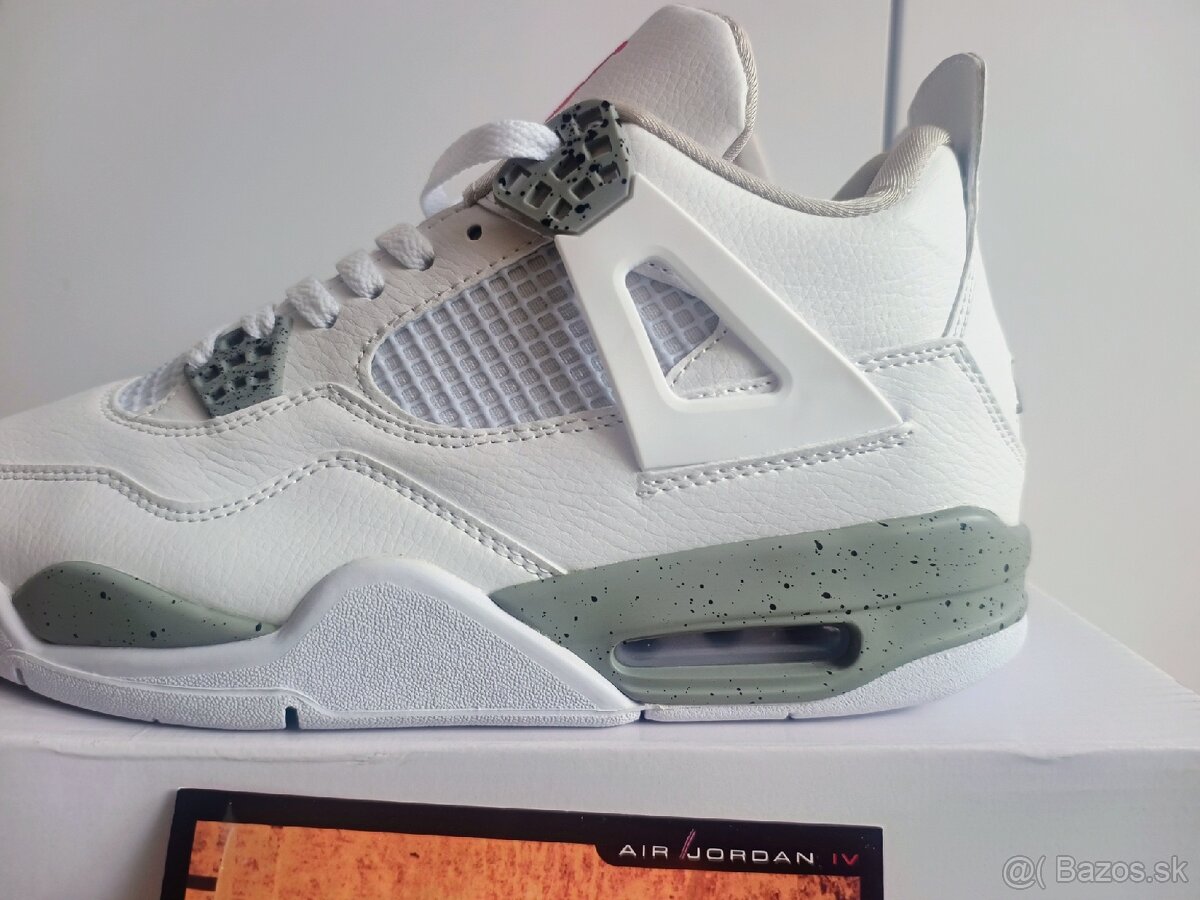 Jordan 4 white cement - 2