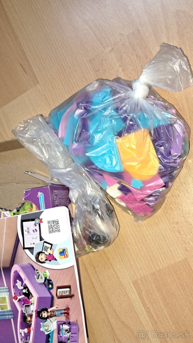 Lego friends šperkovnica srdiečko - 2