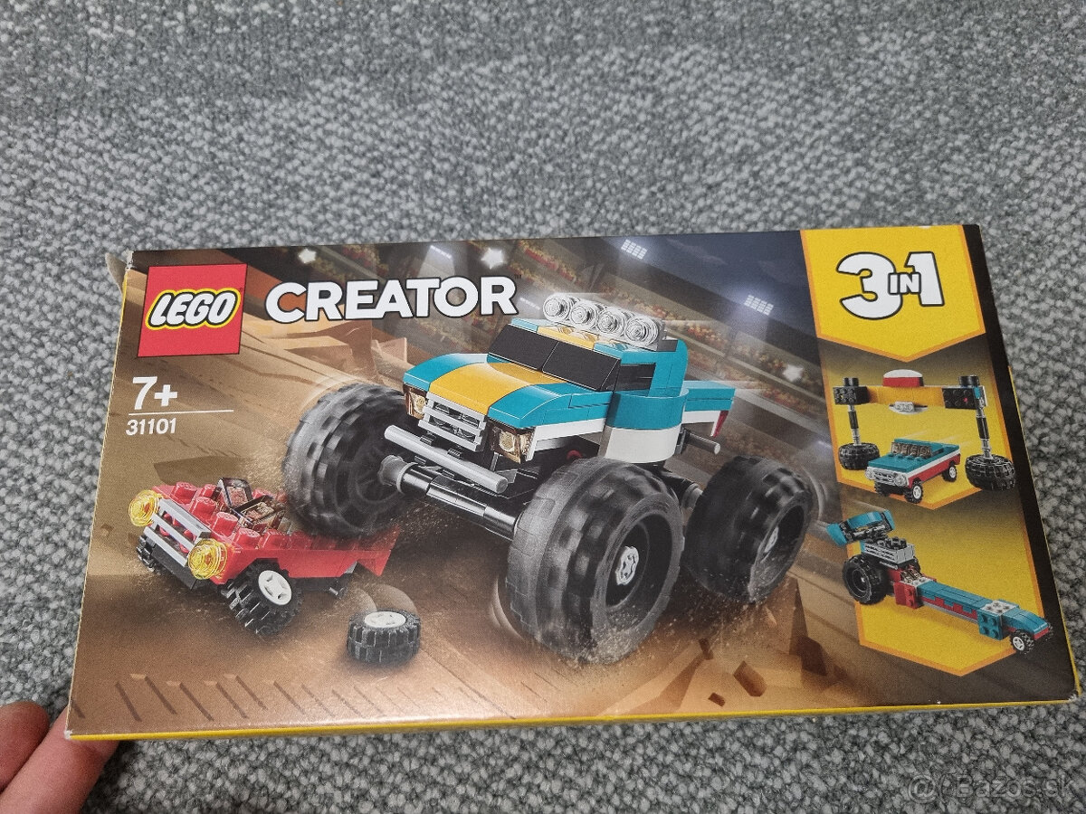 Lego 31101 Creator 3v1 Monster Truck, Muscle Car, Dragster - 2