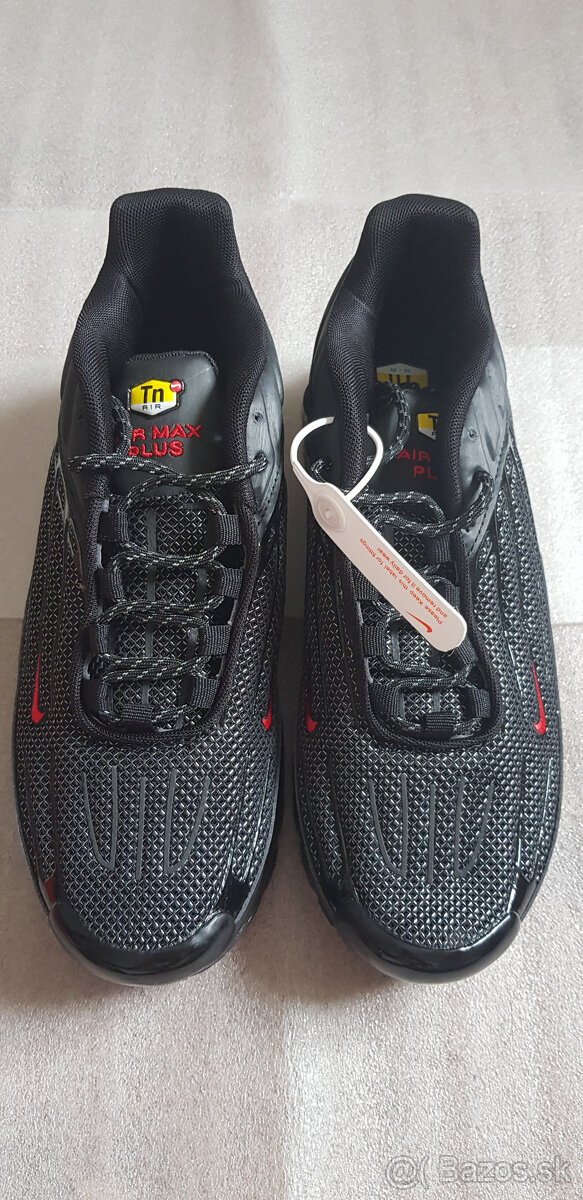 NIKE TN TUNED AIR BLACK RED - 2