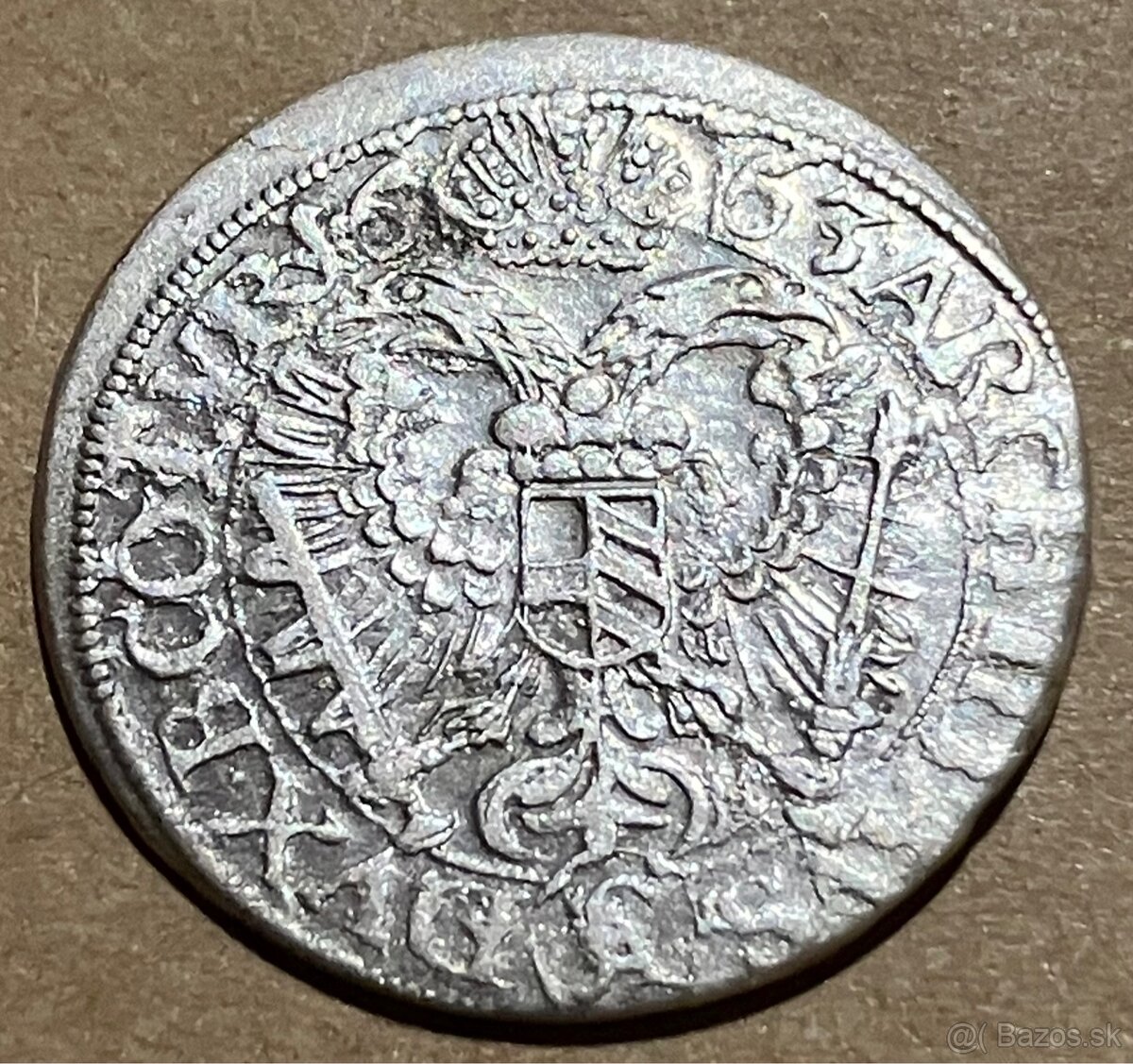 3 Kreuzer 1663 Viedeň - 2