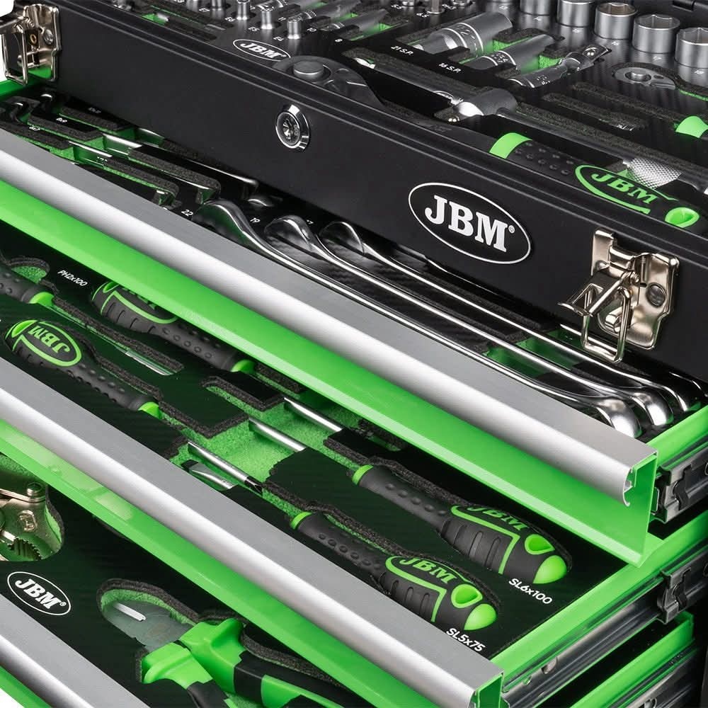 Profesionálny kovový box s náradím JBM (Premium Edition) - 2