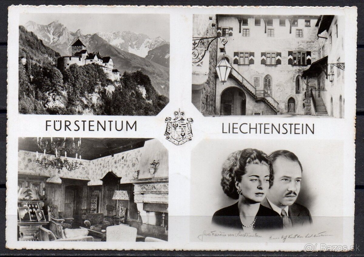 Lichtenstein - pohľadnica - 2