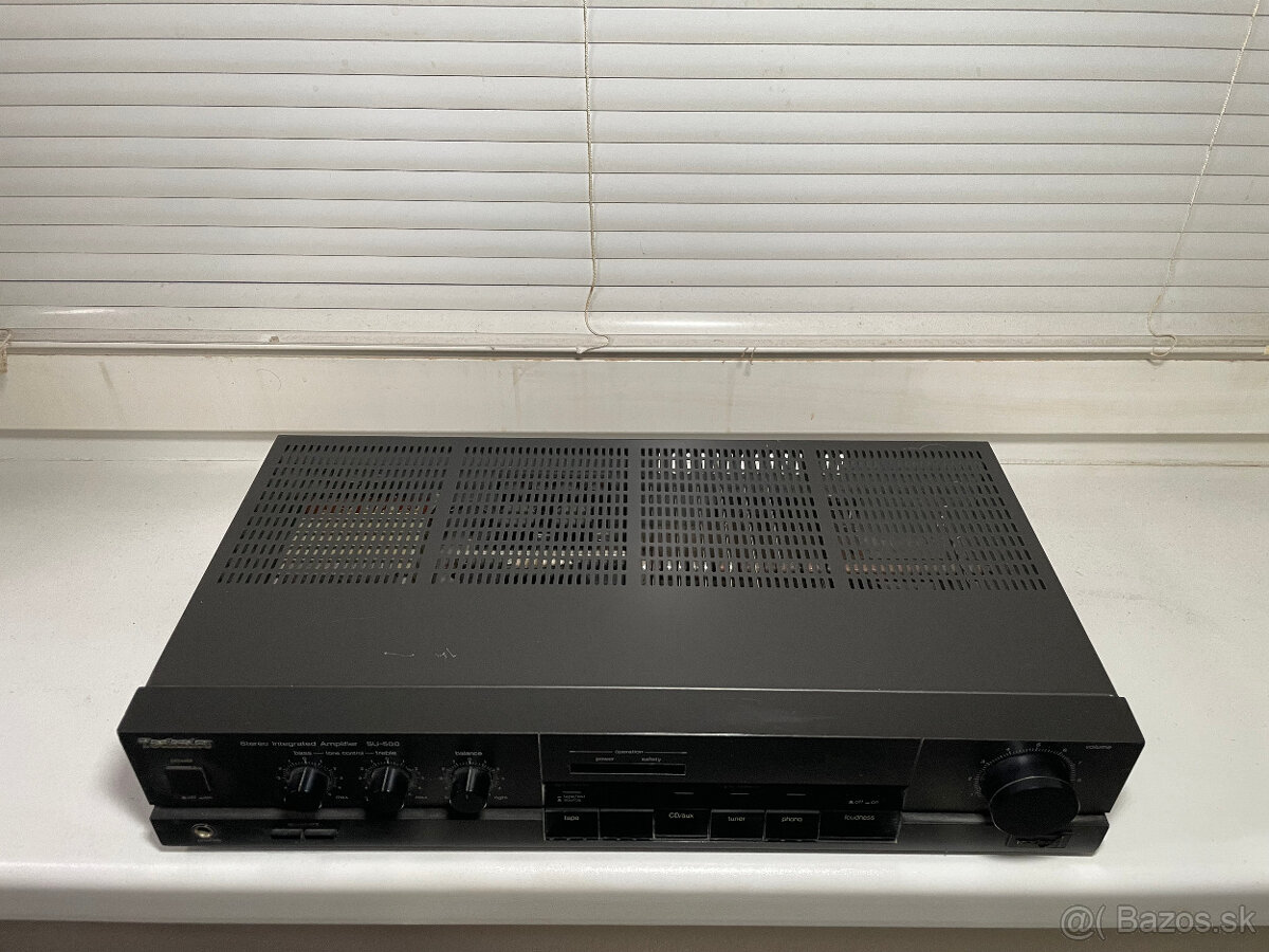 ZESILOVAČ TECHNICS SU - 500 plne funkcni - 2